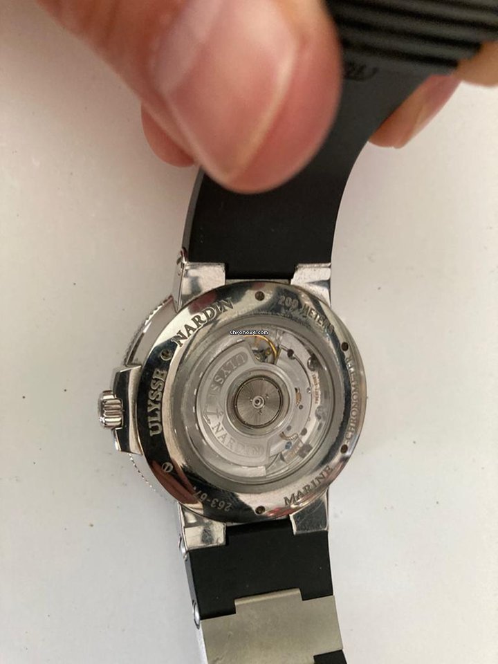 Ulysse Nardin Marine Chronometer 43mm Mens watch Unisex Automatic Steel 263-67 6