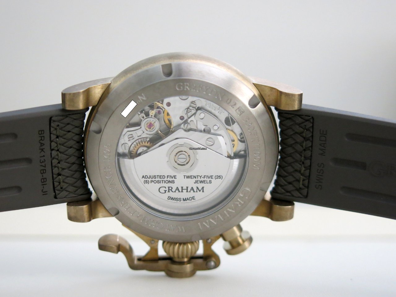 Graham Chronofighter Mens watch Unisex Automatic Bronze 2CVAK.G02A 6