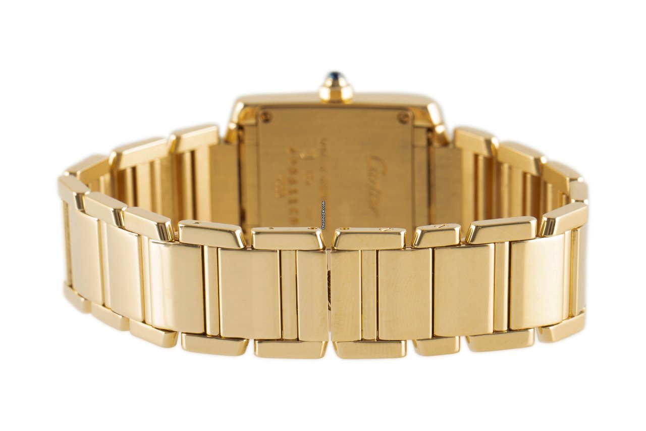 Cartier Tank Francaise Womens watch Quartz Yellow gold 2385 6
