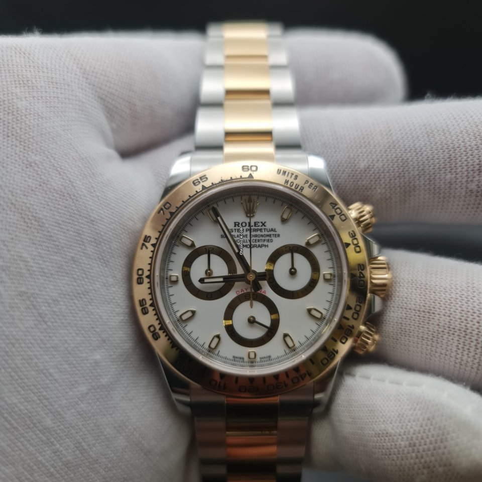 Rolex Daytona Mens watch Unisex Gold Steel Automatic 116503-0001 6