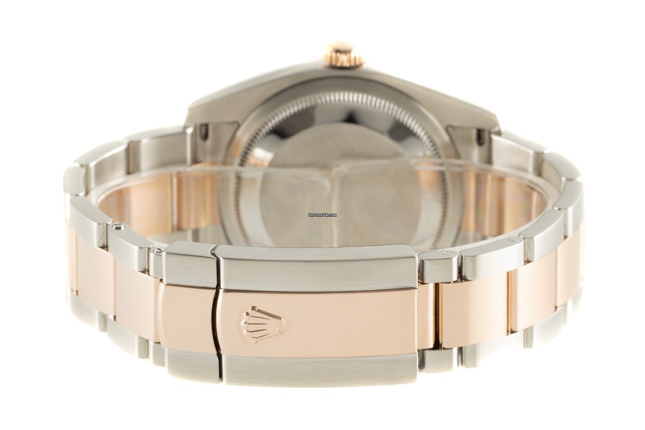 Rolex Datejust Turn-O-Graph Mens watch Unisex Gold Steel Automatic 116261 6