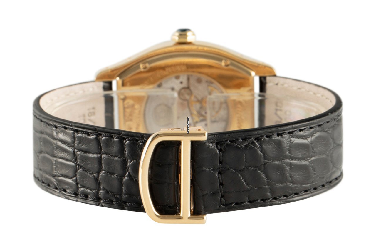 Cartier Tortue Mens watch Unisex Manual winding Yellow gold 2496 C 6