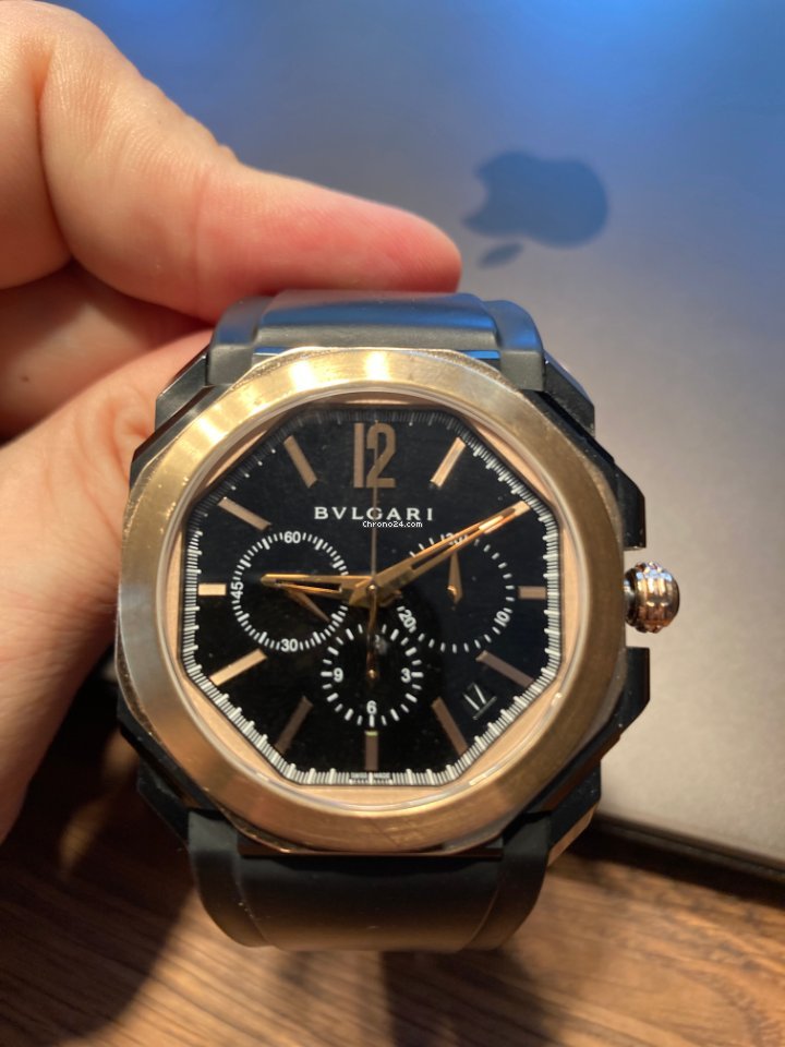 Bulgari Octo Mens watch Unisex Automatic Gold Steel BG042BBSPGVDCH 6