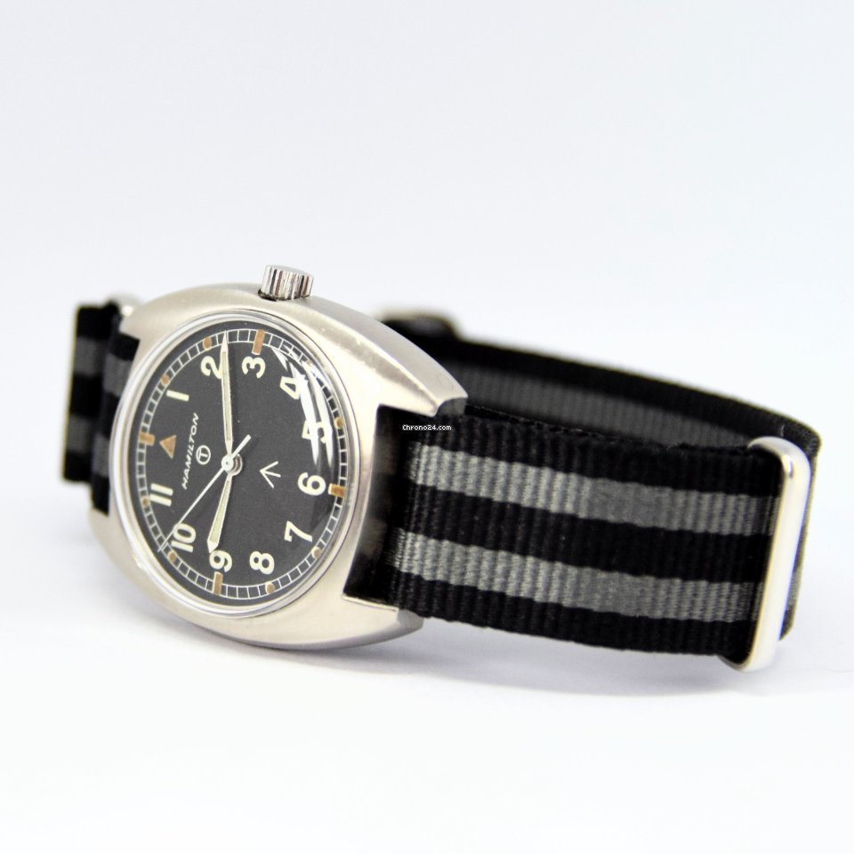 Hamilton Mens watch Unisex Manual winding Steel W10 6