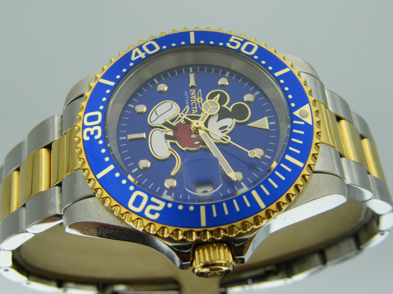 Invicta Mens watch Unisex Automatic Gold Steel 20105 6