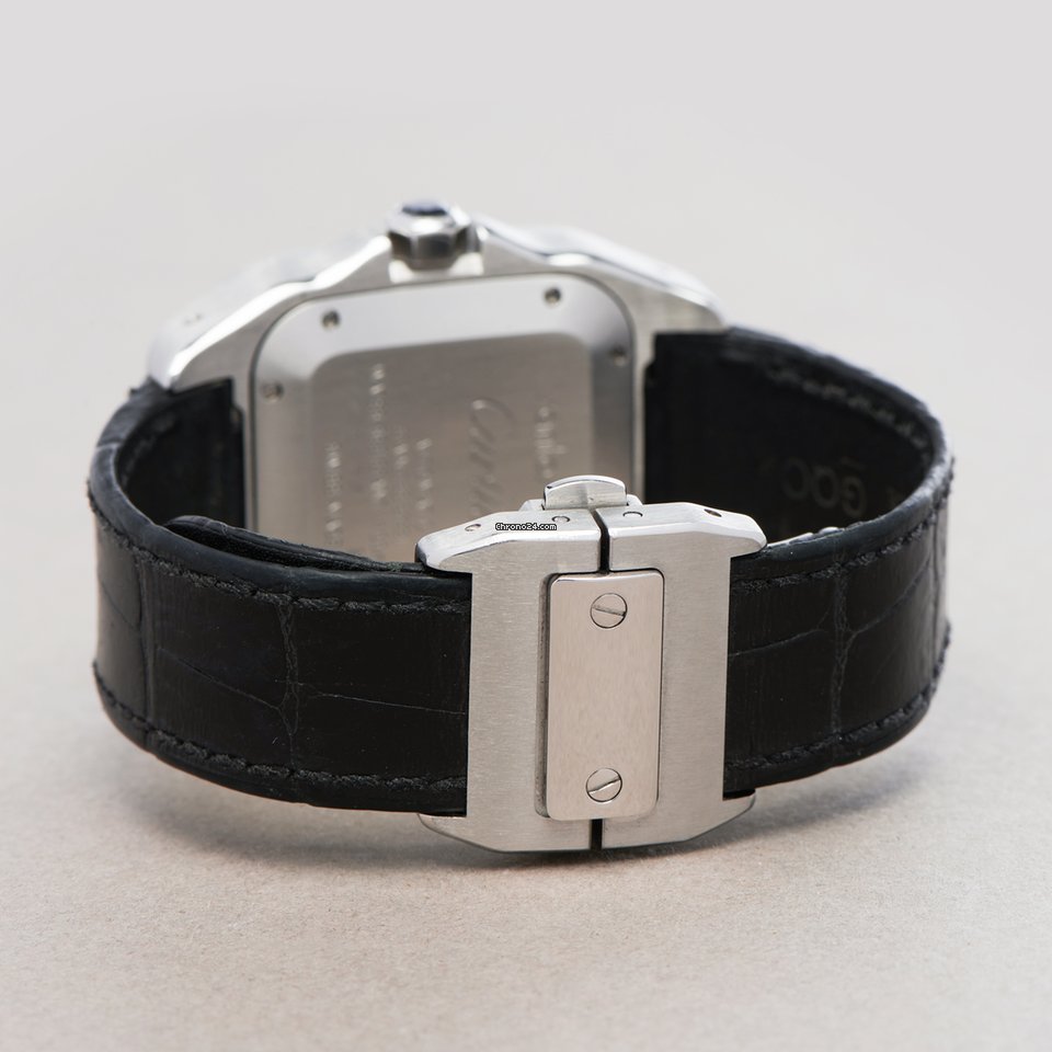 Cartier Santos 100 Mens watch Unisex Automatic Steel W20106X8 or 2878 6