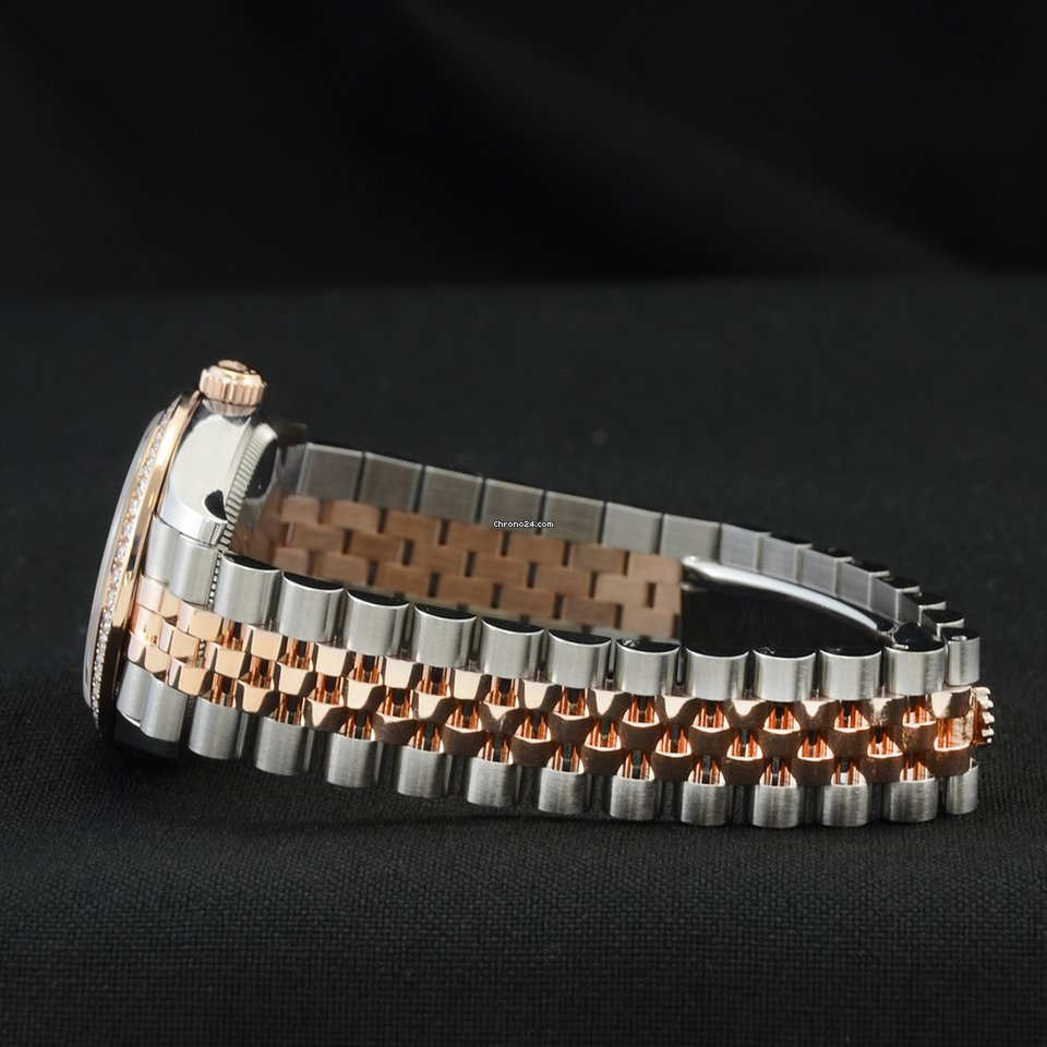 Rolex Datejust 31 Womens watch Gold Steel Automatic 278381RBR 6