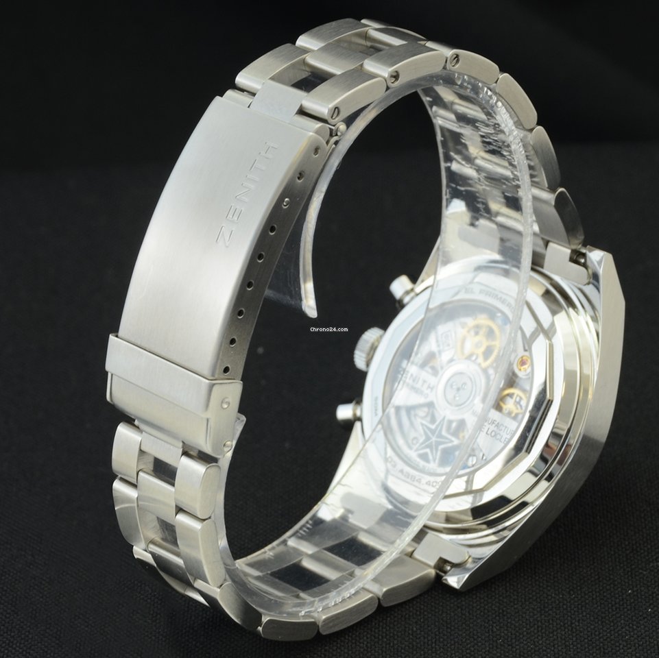 Zenith El Primero Chronomaster Mens watch Unisex Automatic Steel 03.A384.400 21.M384 6