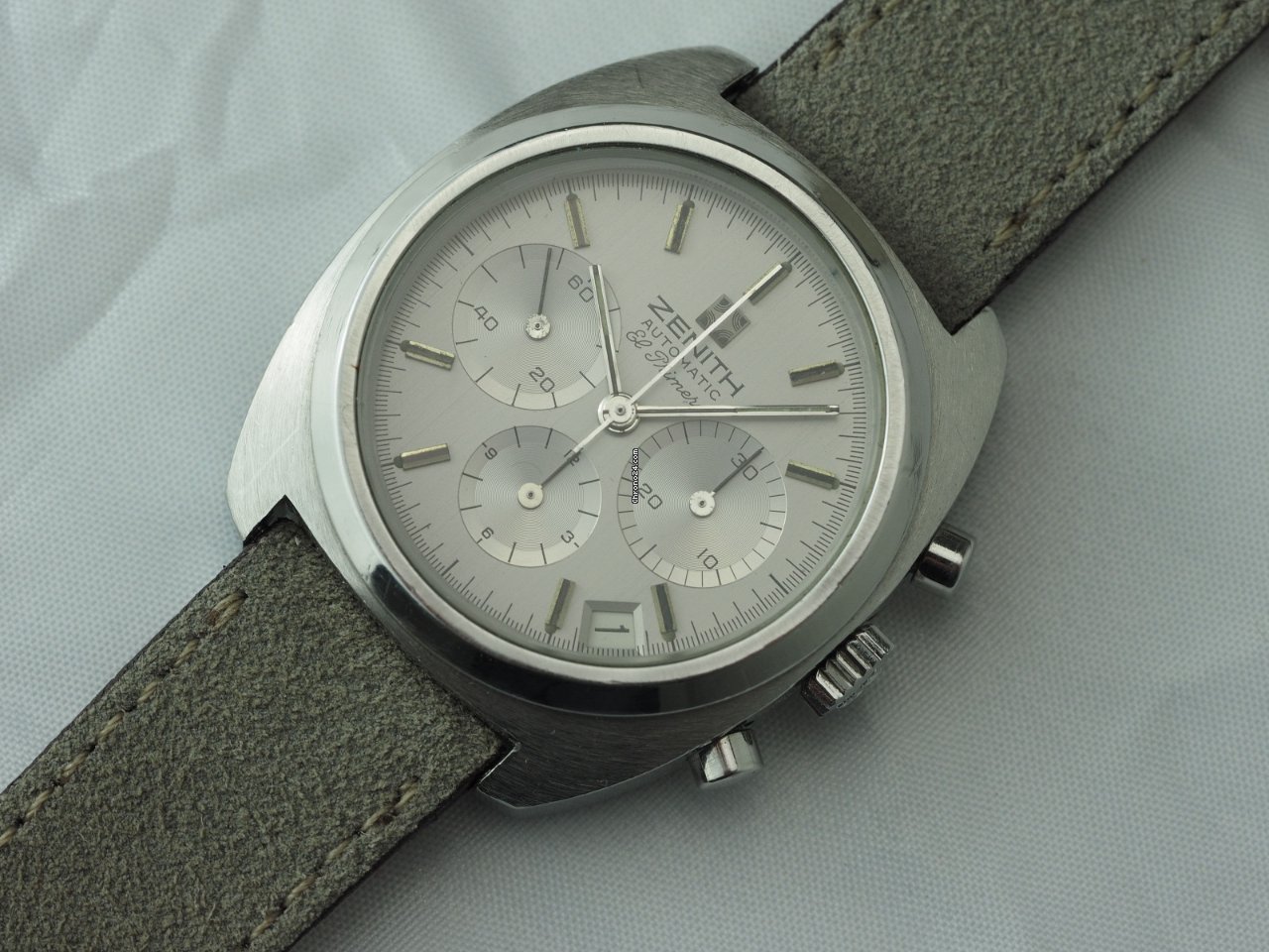 Zenith El Primero Chronograph Mens watch Unisex Automatic Steel 01.0210.415 6