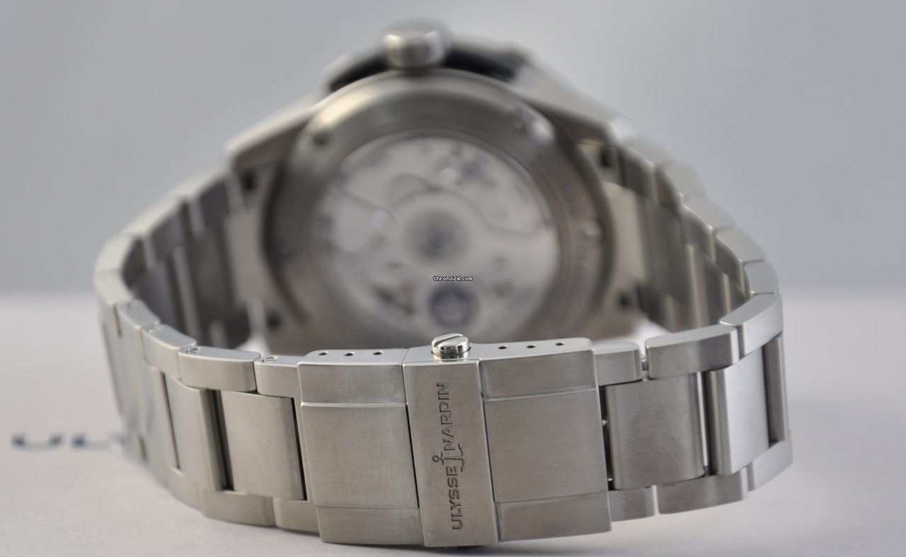 Ulysse Nardin Marine Mens watch Unisex Automatic Titanium 1183-170-7M 92 6