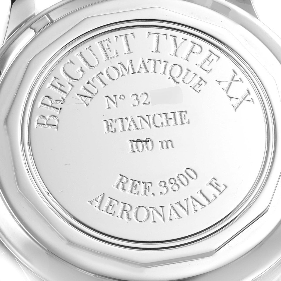 Breguet Type XX - XXI - XXII Mens watch Unisex Automatic Steel 3800ST 92 9W6 6