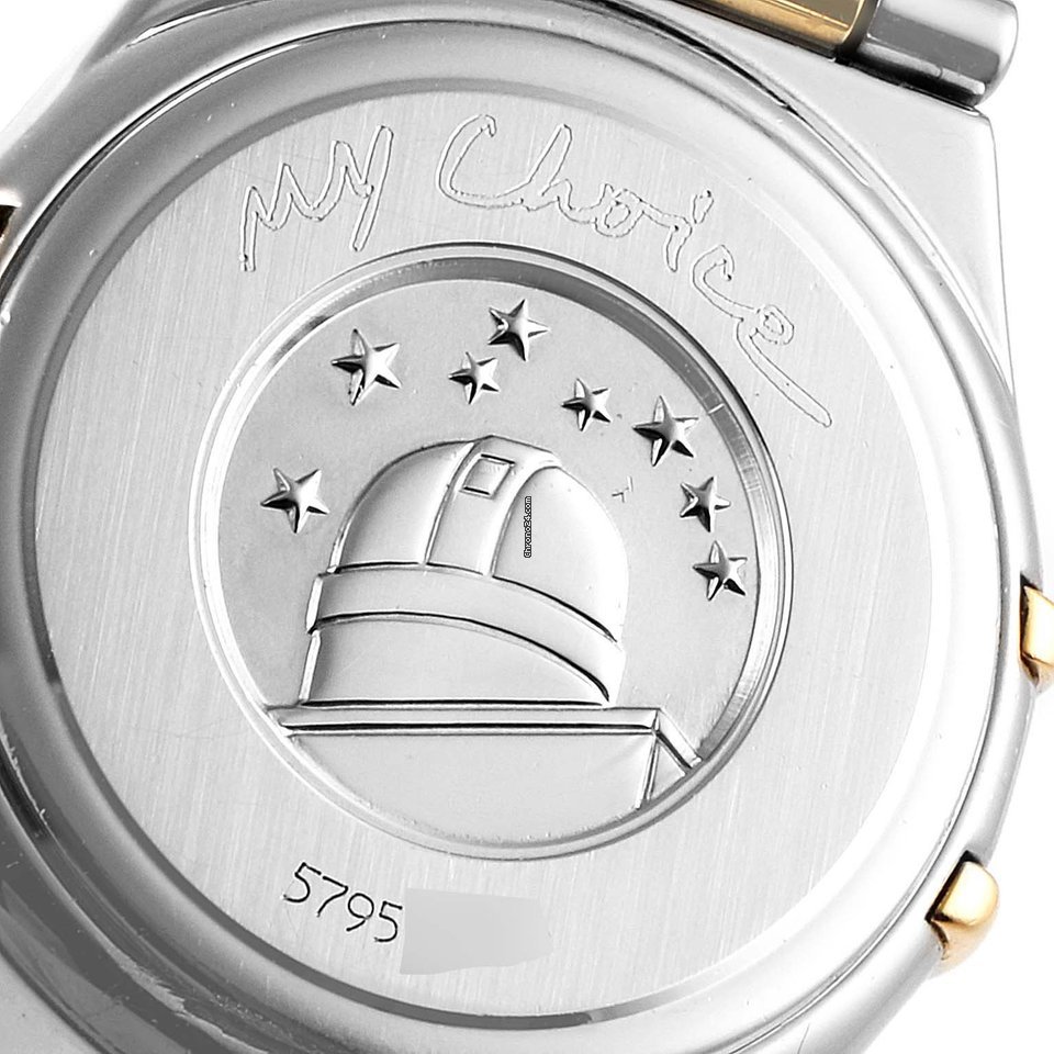 Omega Constellation Ladies Womens watch Quartz Gold Steel 1365.75.00 6