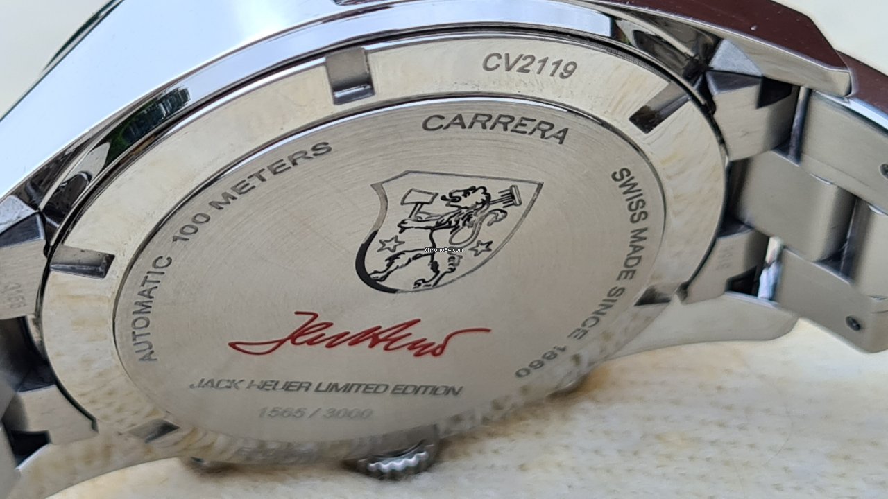 TAG Heuer Carrera Calibre 17 Mens watch Unisex Automatic Steel CV2119.BA0722 6