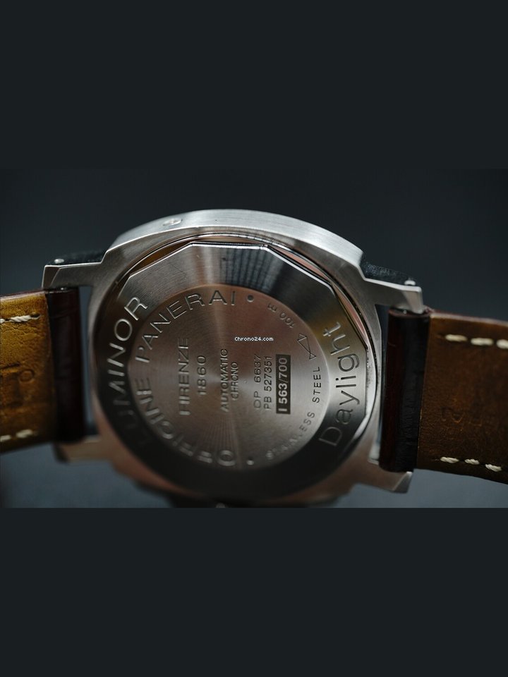 Panerai Luminor Chrono Mens watch Unisex Automatic Steel PAM00188 6