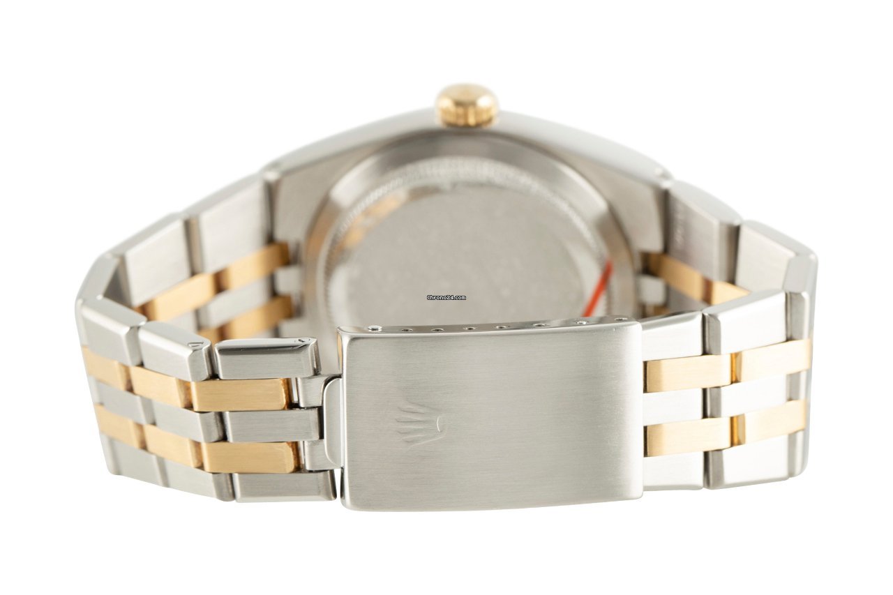 Rolex Datejust Oysterquartz Mens watch Unisex Gold Steel Quartz 17013 6