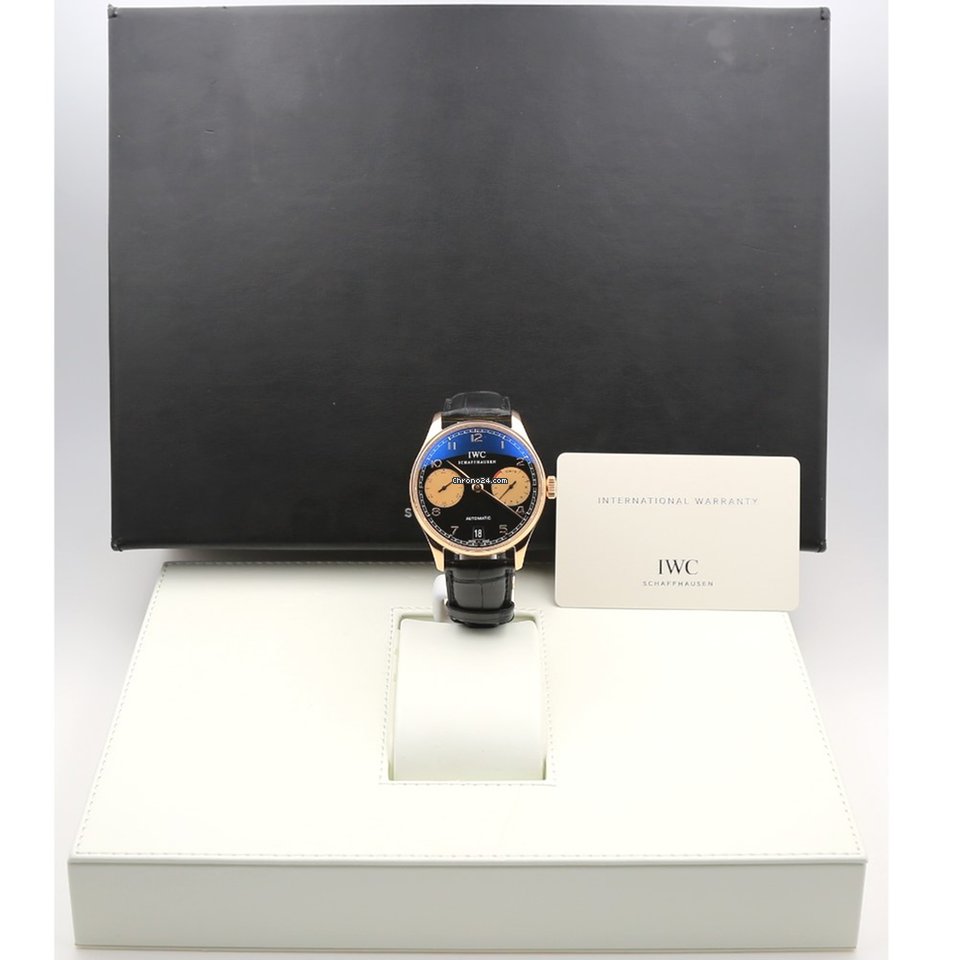 IWC Portuguese Automatic Mens watch Unisex Automatic Rose gold 500121 6