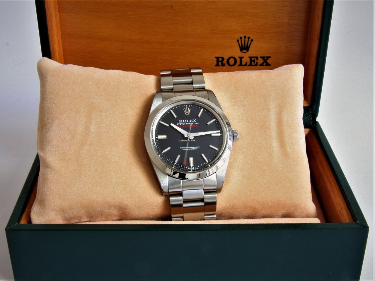 Rolex Milgauss Mens watch Unisex Steel Automatic 1019 6