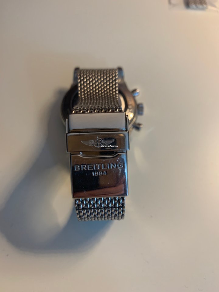 Breitling Transocean Chronograph Mens watch Unisex Automatic Steel AB015212 G724 154A 6