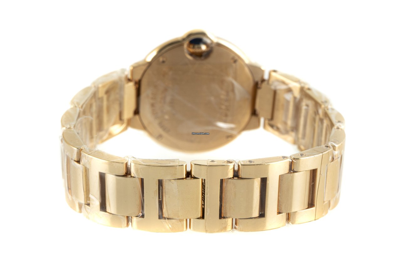 Cartier Ballon Bleu 28mm Womens watch Quartz Yellow gold WJBB0016 6