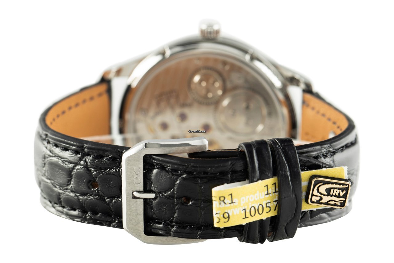 IWC Portuguese Hand-Wound Mens watch Unisex Manual winding Steel 5445 6