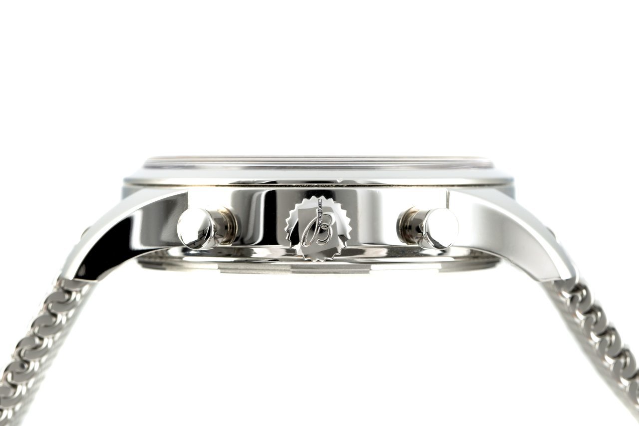 Breitling Transocean Chronograph Unitime Mens watch Unisex Automatic Steel AB0510U4 BB62 6