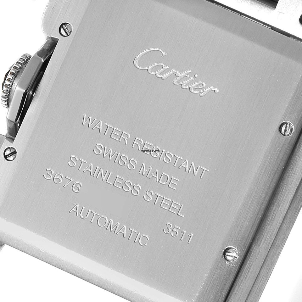 Cartier Tank Anglaise Mens watch Unisex Automatic Steel W5310009 6