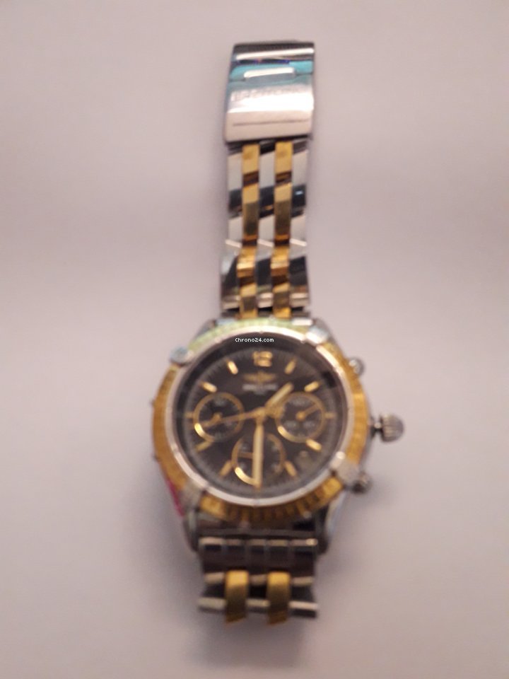 Breitling Chrono Cockpit Automatic Gold Steel D30012 6