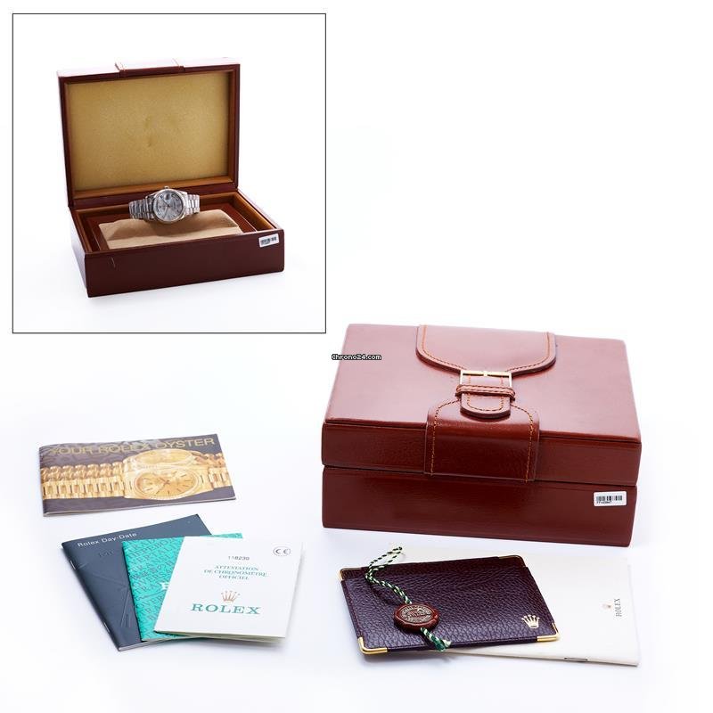 Rolex Day-Date 36 Mens watch Unisex White gold Automatic 118239 6