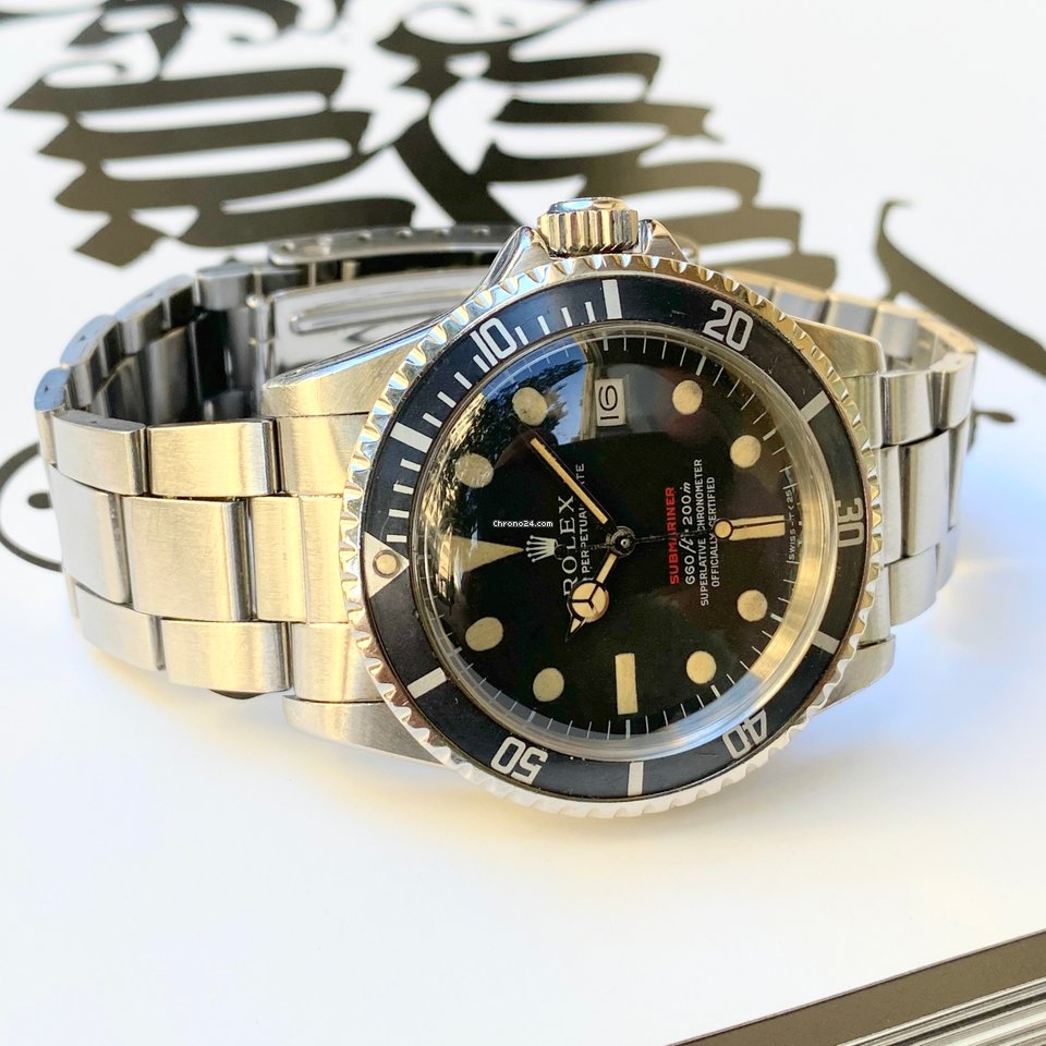 Rolex Submariner Date Mens watch Unisex Steel Automatic 1680 6