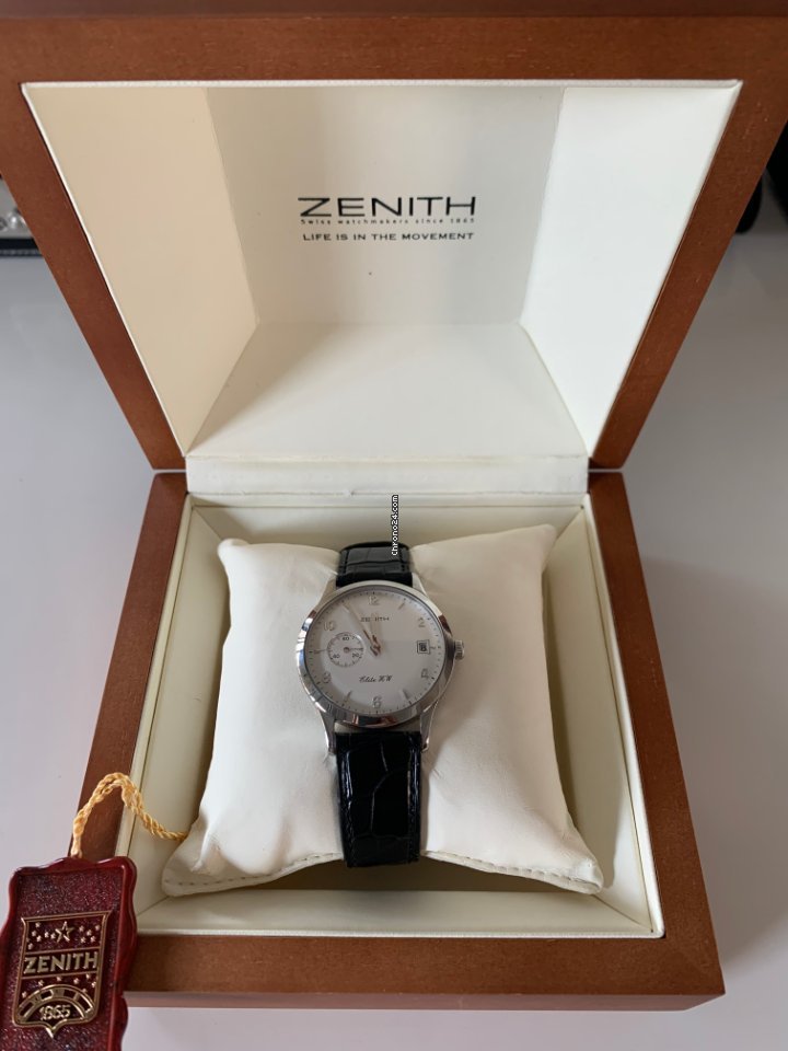 Zenith Elite Mens watch Unisex Manual winding Steel 01 1125 650 6