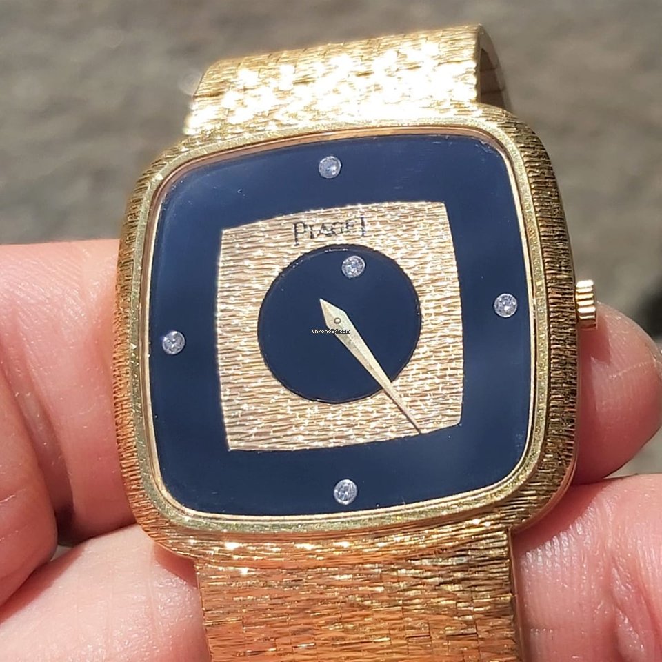 Piaget Mens watch Unisex Manual winding Yellow gold 9771 A 6 6