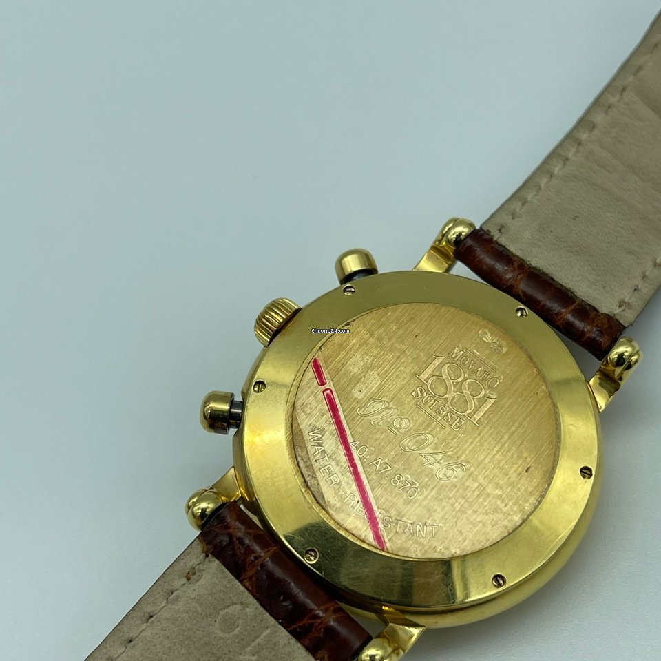 Movado 1881 Automatic Mens watch Unisex Automatic Yellow gold 40.A7.870 6