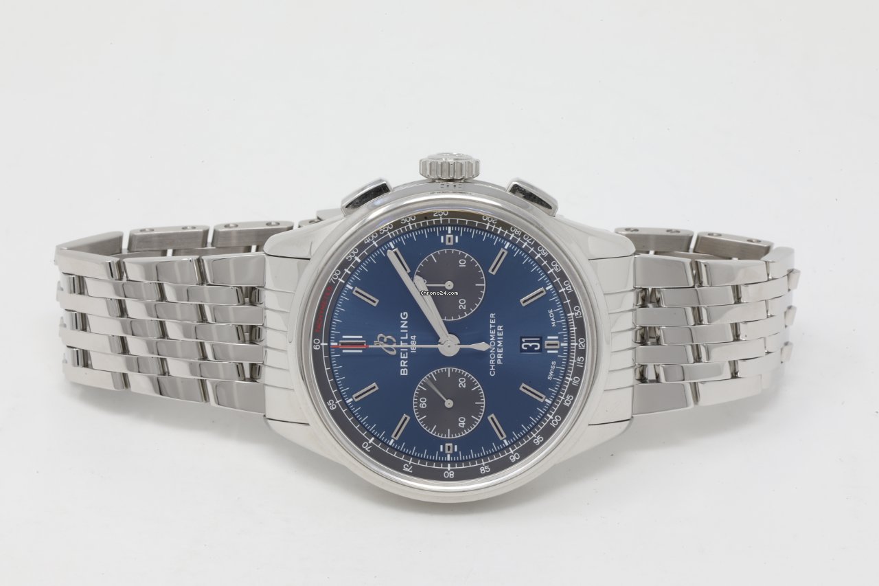 Breitling Mens watch Unisex Automatic Steel AB0118A61C1A1 6