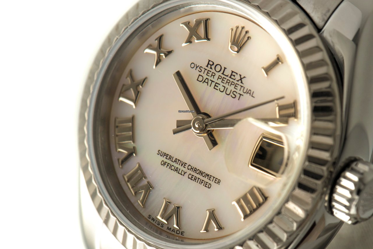 Rolex Lady-Datejust Womens watch Gold Steel Automatic 179174 6