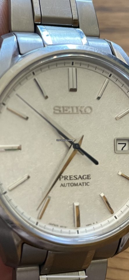 Seiko Presage Mens watch Unisex Automatic Titanium SARX055 6