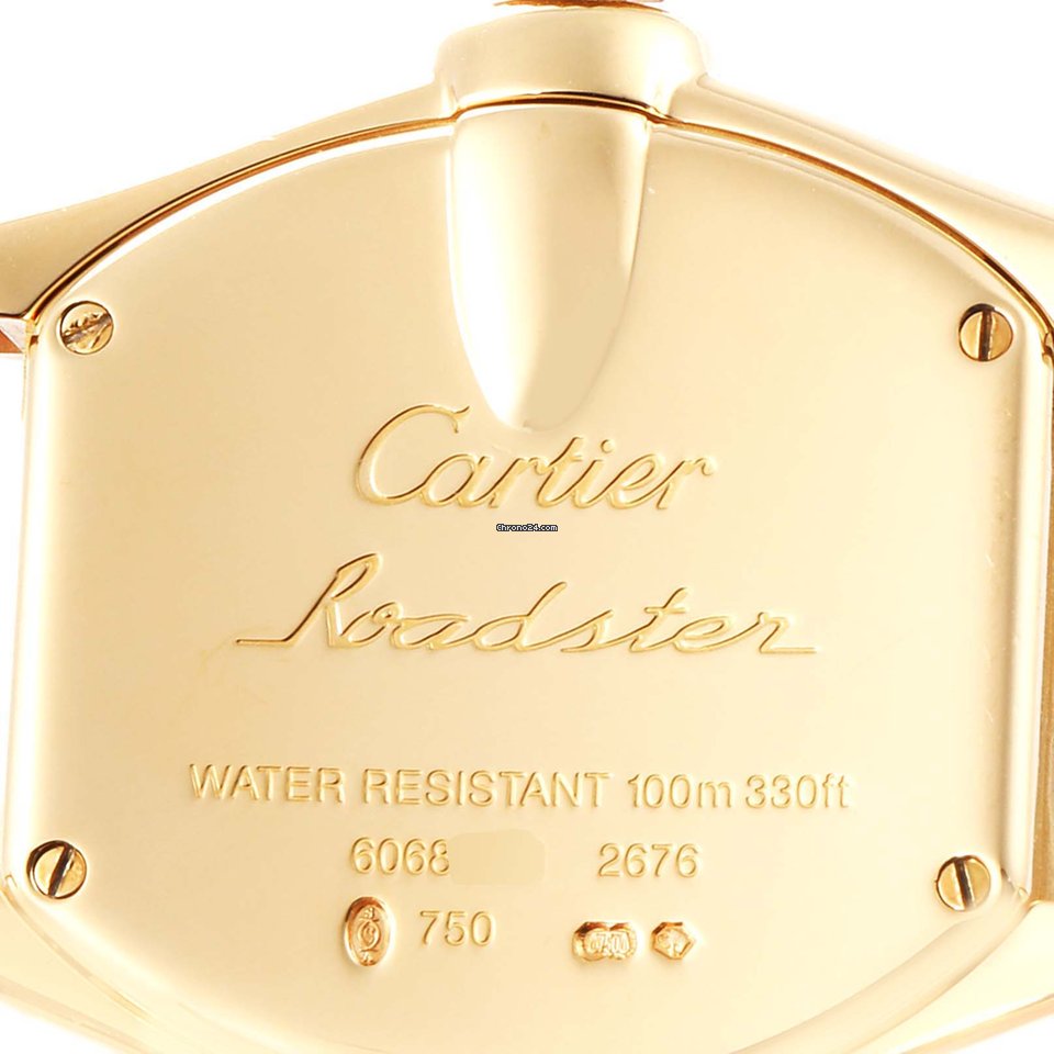 Cartier Roadster Womens watch Quartz Yellow gold W62018Y5 6
