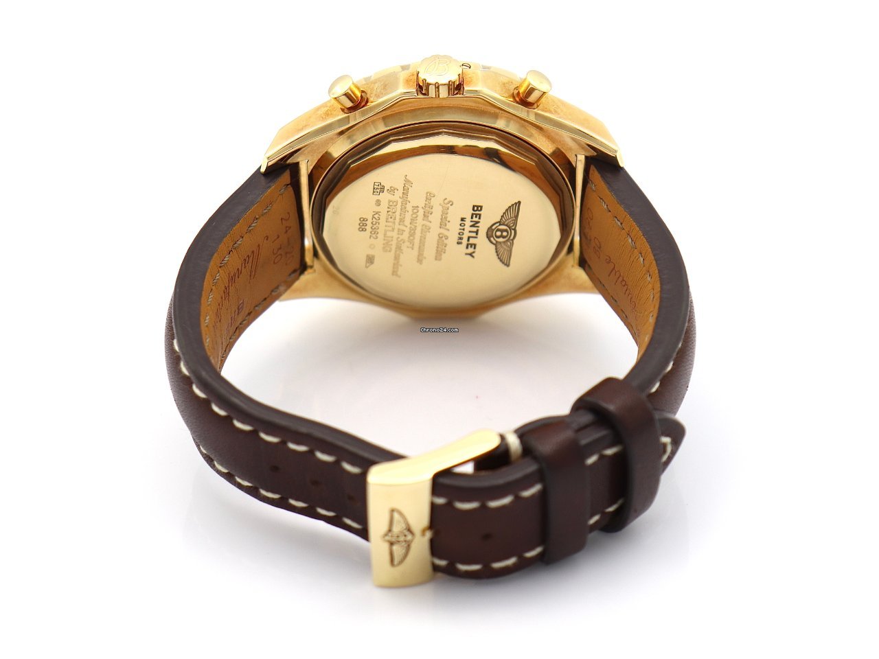 Breitling Bentley Motors Mens watch Unisex Automatic Yellow gold K25362 6