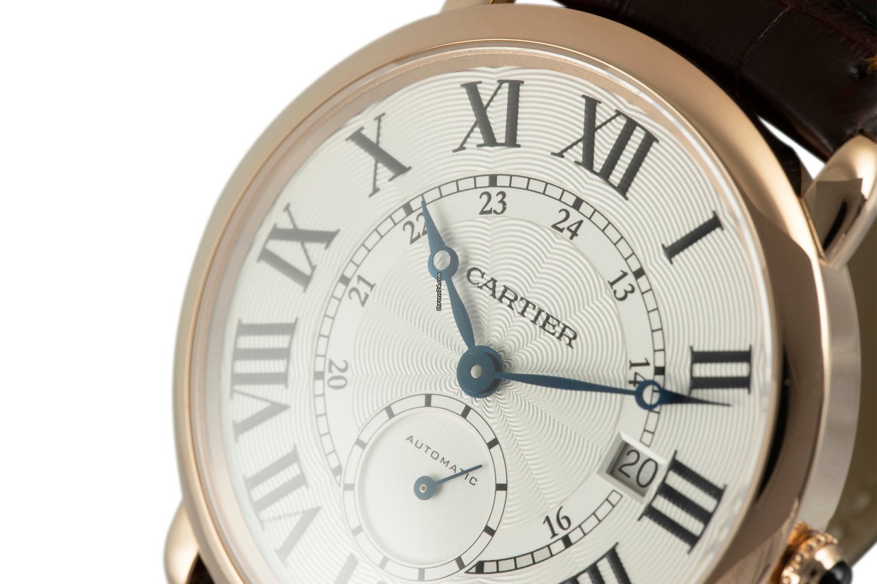 Cartier Ronde Louis Cartier Mens watch Unisex Automatic Red gold W6801005 6