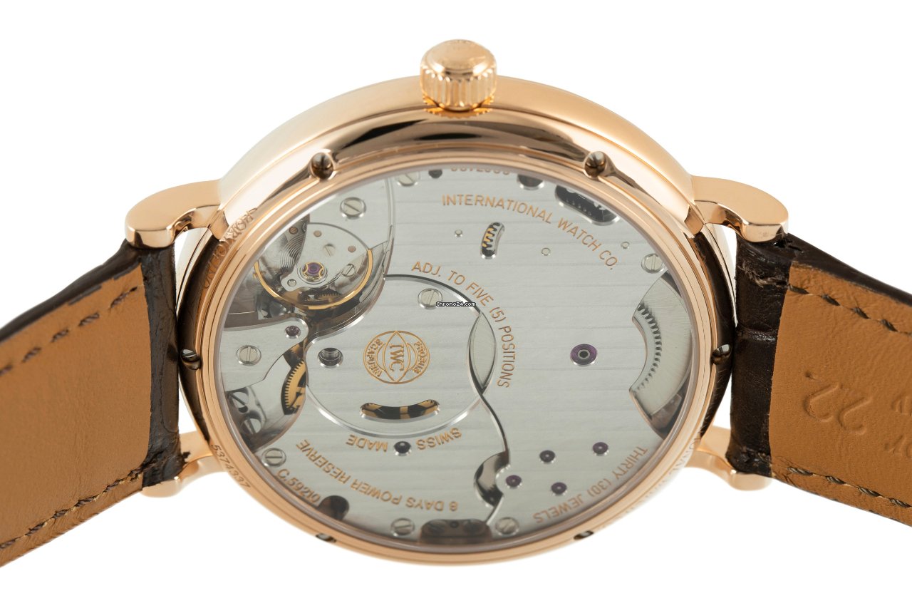 IWC Portofino Hand-Wound Mens watch Unisex Manual winding Red gold IW510107 6