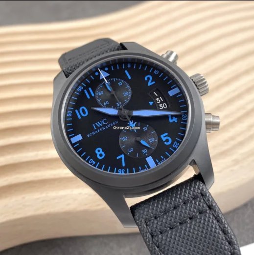 IWC Pilot Chronograph Top Gun Ceramic IW388003 6