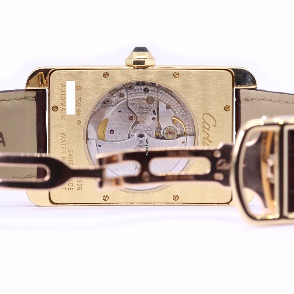 Cartier Tank Americaine Mens watch Unisex Automatic Yellow gold 2926 6