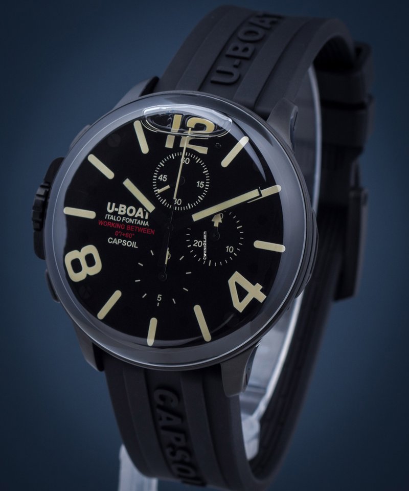 U-Boat Mens watch Unisex Quartz Steel 8109 C 6