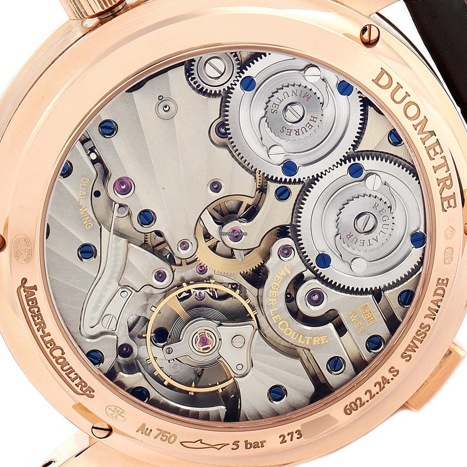Jaeger-LeCoultre Duometre Mens watch Unisex Manual winding Rose gold Q6042421 6