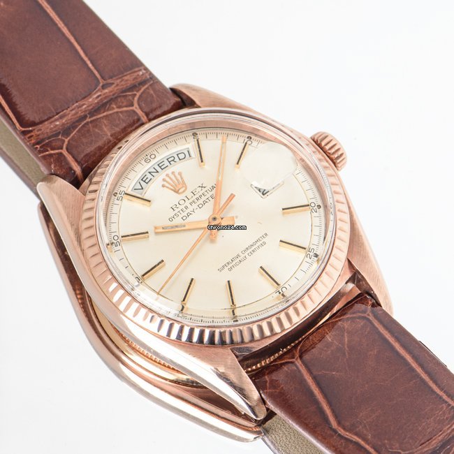 Rolex Day-Date 36 Mens watch Unisex Rose gold Automatic 1803 6