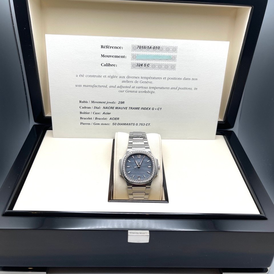 Patek Philippe Nautilus Womens watch Automatic Steel 7018 1A-010 6