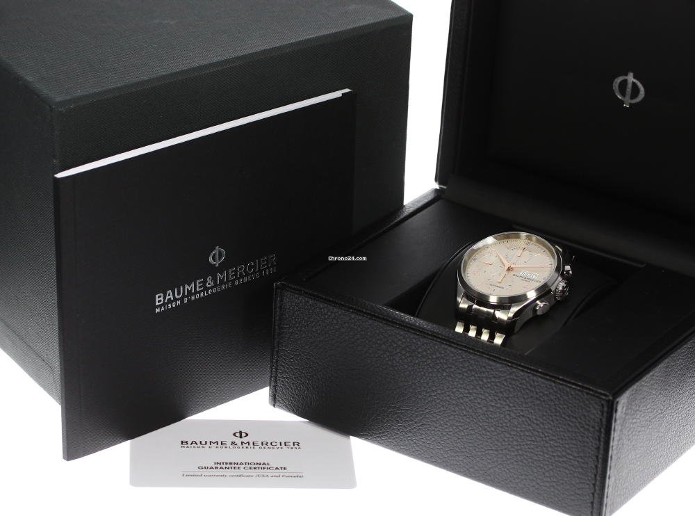 Baume & Mercier Clifton Mens watch Unisex Automatic Steel M0A10130 6