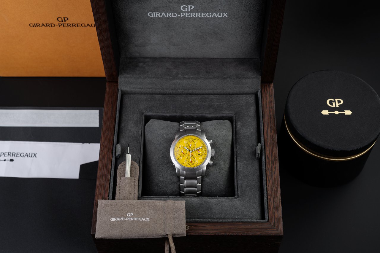 Girard Perregaux Ferrari Mens watch Unisex Automatic Titanium 9025 6