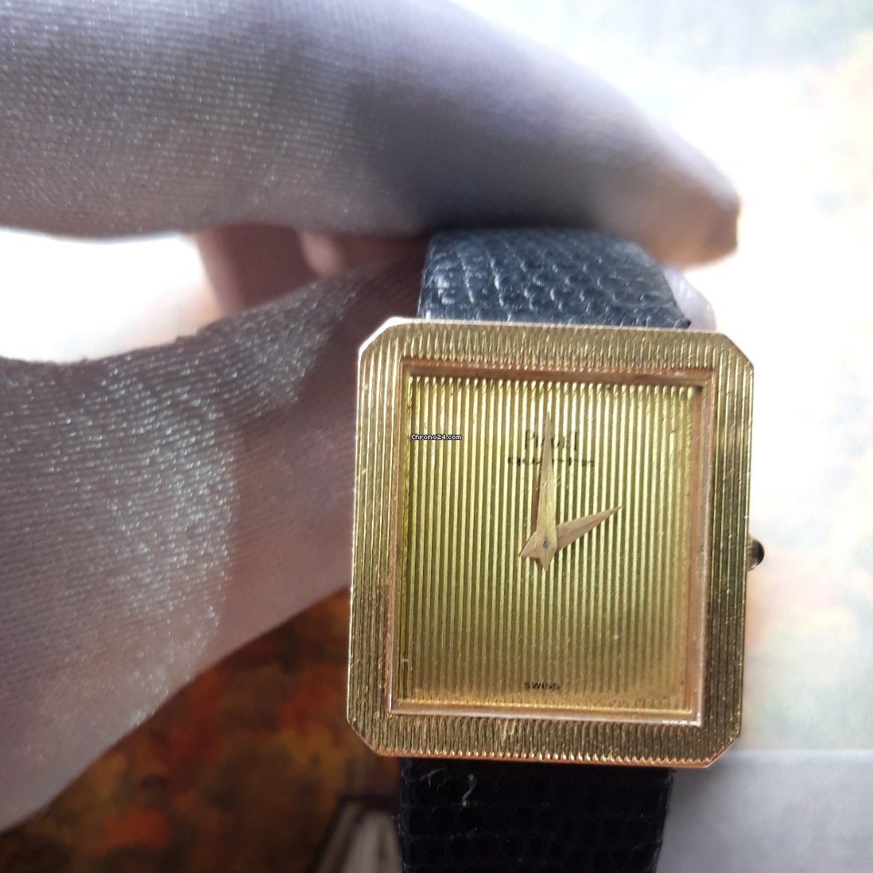 Piaget Mens watch Unisex Quartz Yellow gold 19154 6