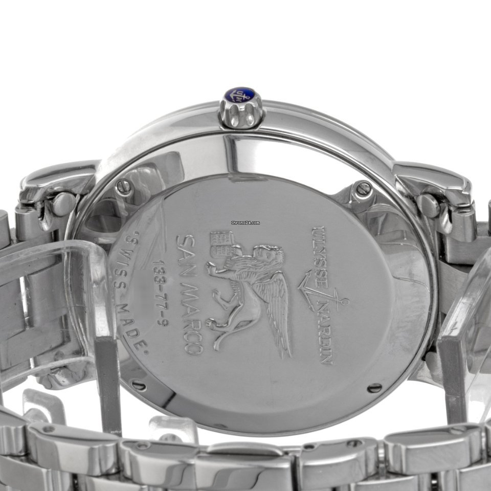 Ulysse Nardin San Marco Big Date Mens watch Unisex Automatic Steel 343-22 6