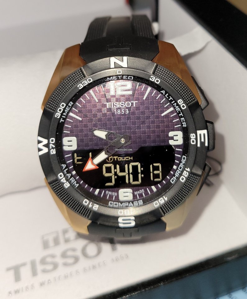 Tissot T-Touch Expert Solar Mens watch Unisex Quartz Titanium T0914204720700 6